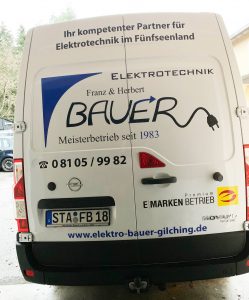 Servicefahrzeug_Bauer Elektrotechnik Gilching_Opel Movano-von hinten