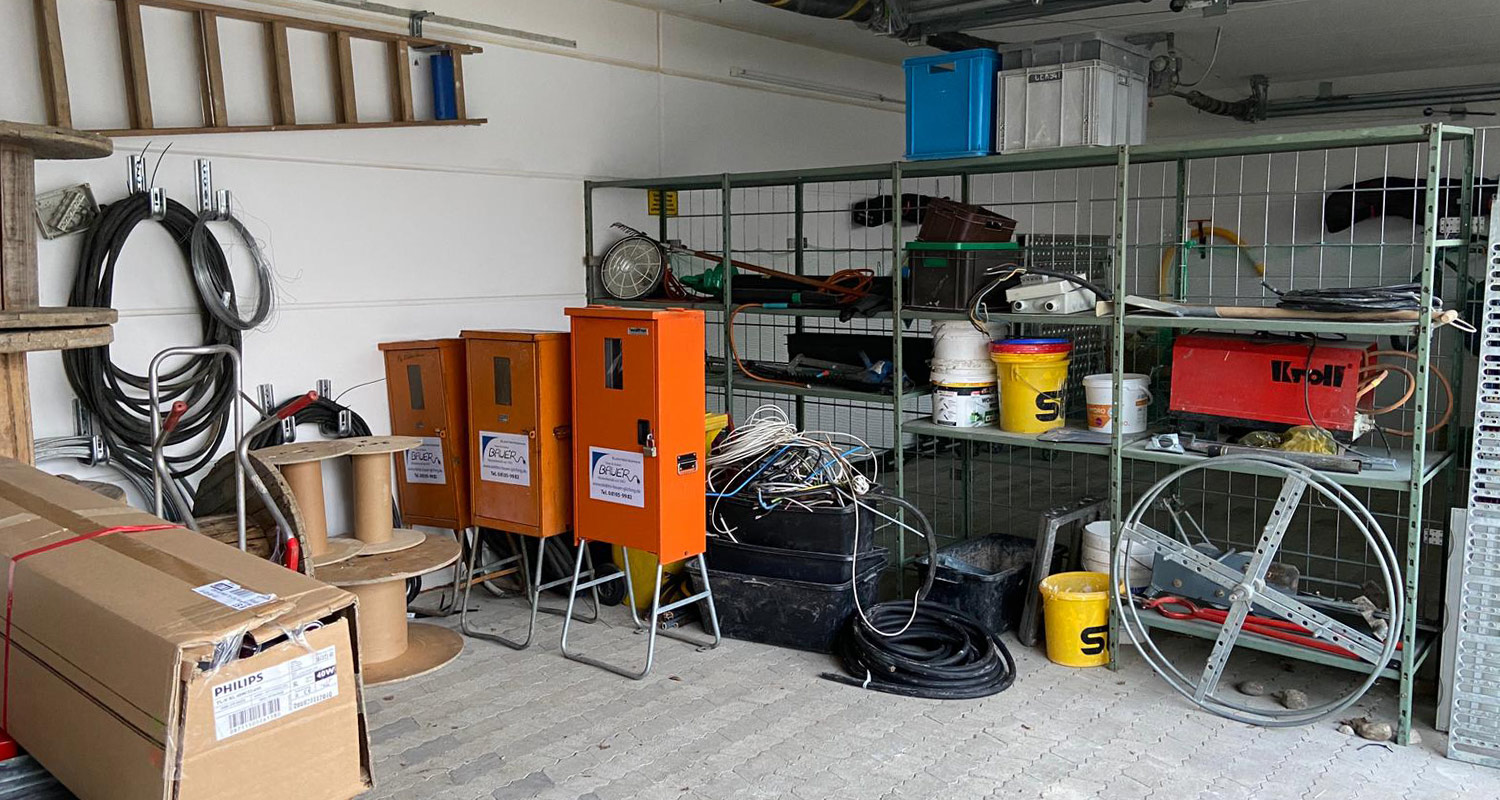 Erweiterung der Lagerkapazitäten: Bauer Elektrotechnik mietet weitere Lagerflächen im Gewerbegebiet Gilching