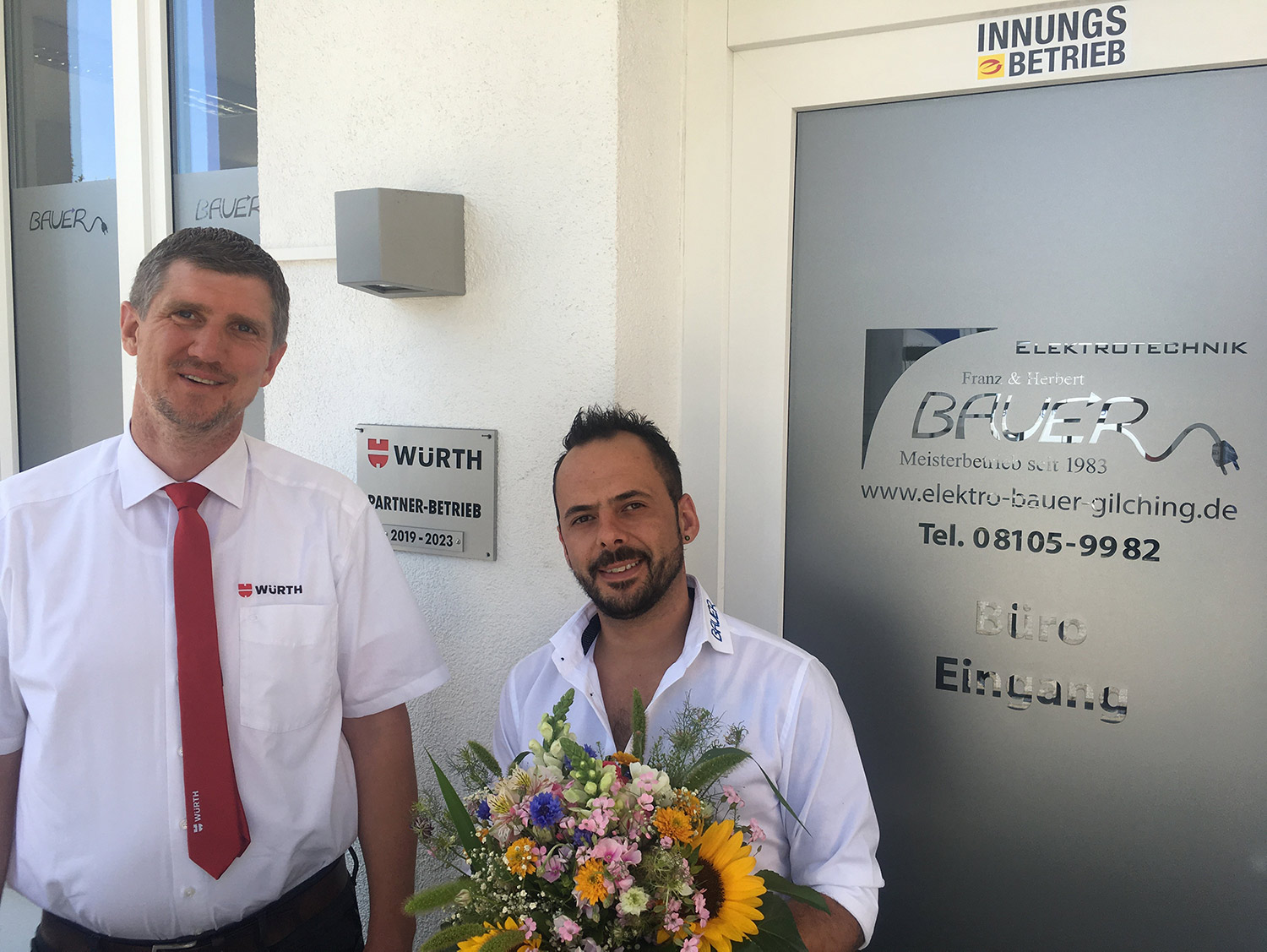 Bauer Elektrotechnik ist Würth-Partner-Betrieb