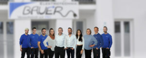 Elektro Bauer Gilching - Ihr Partner für Elektrotechnik im Fünfseenland - Gruppenteamfoto